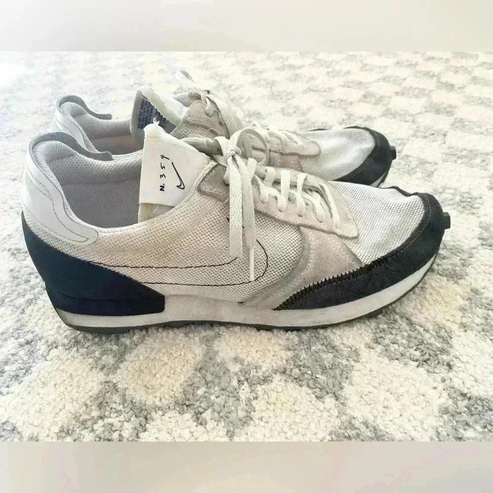 Nike Gray and Black Athletic Shoes